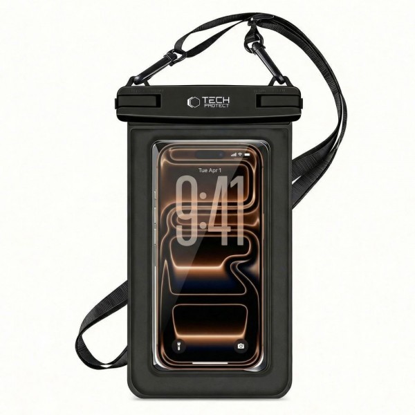 Tech-Protect UWC7 Αδιάβροχη Θήκη έως 6.9" Μαύρο Tech-Protect UWC7 Αδιάβροχη Θήκη έως 6.9" Μαύρο