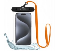 TECH-PROTECT UWC7 UNIVERSAL WATERPROOF CASE 6.9 INCH BLACK/ORANGE