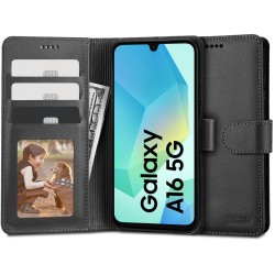 Tech-Protect Wallet Μαύρο για το Samsung Galaxy A16 4G / 5G