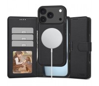 Tech-Protect Wallet Θήκη 2 σε 1, Πορτοφόλι με Αποσπώμενη MagSafe για το Apple iPhone 17 Pro Max Black