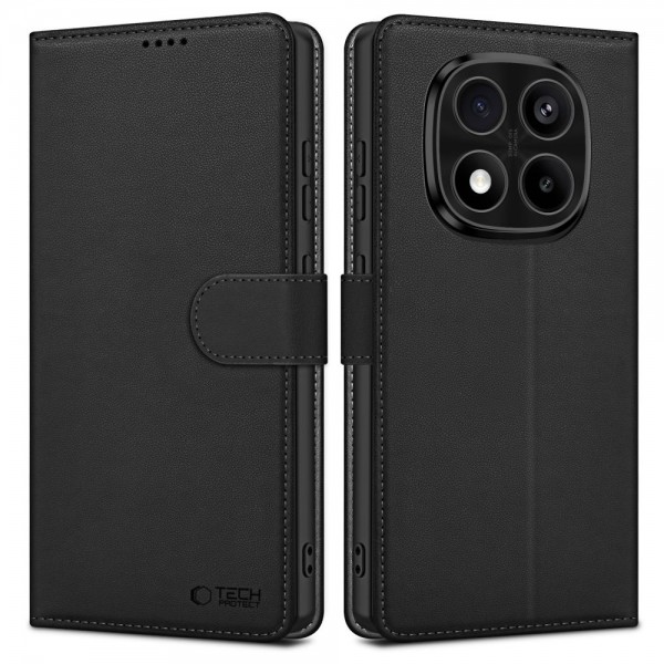 Tech-Protect Wallet Σιλικόνης / Δερματίνης Ανθεκτικό Matte Μαύρο για το  Xiaomi Redmi Note 14 Pro 5G, Xiaomi Redmi Note 14 Pro Plus 5G / POCO X7 5G