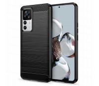 Tech-Protect Carbon Back Cover Πλαστικό Μαύρο για το Xiaomi 12T /12T Pro