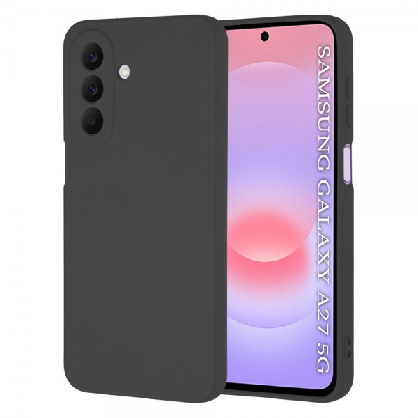 Techsuit - SoftFlex Back Cover Black Θήκη σιλικόνης για Samsung Galaxy A27 5G