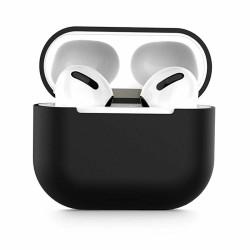 Tech-Protect Icon Θήκη Σιλικόνης σε Μαύρο χρώμα για Apple AirPods 3