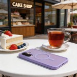 Θήκη Tech-Protect Magmat MagSafe για Samsung Galaxy A57 5G, Λιλά Ματ