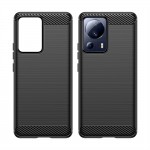 Techsuit Αντικραδασμική Θήκη Carbon Σιλικόνης για Xiaomi 13 Lite - Μαύρο