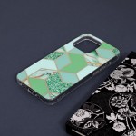 Techsuit Marble Series Back Cover Σιλικόνης /  Πλαστικό Πράσινο για iPhone 13 Pro