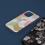 Techsuit Marble Series Back Cover Σιλικόνης /  Πλαστικό Μωβ για iPhone 13 Pro