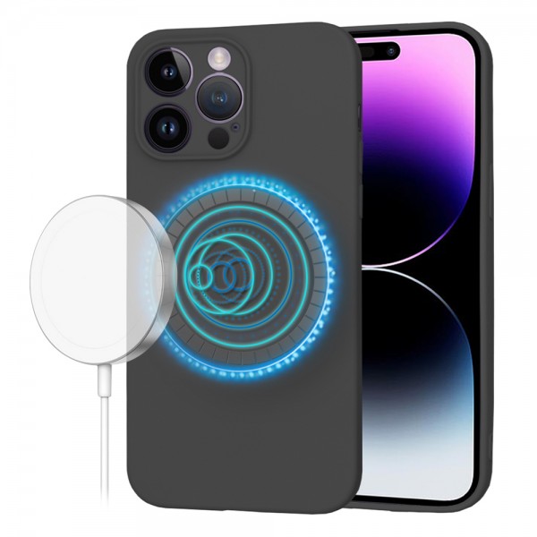 Techsuit - SoftFlex MagSafe - iPhone 14 Pro Max - Black Techsuit - SoftFlex MagSafe - iPhone 14 Pro Max - Black