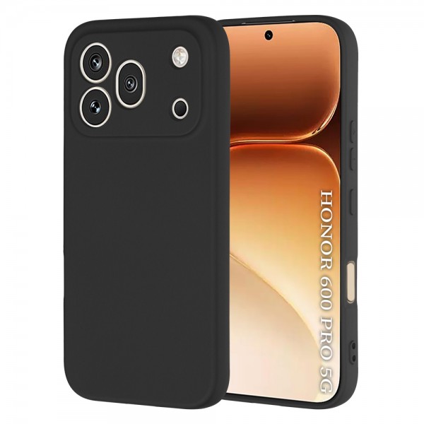 Techsuit SoftFlex Back Cover Black Θήκη σιλικόνης για Honor 600 Pro Techsuit SoftFlex Back Cover Black Θήκη σιλικόνης για Honor 600 Pro
