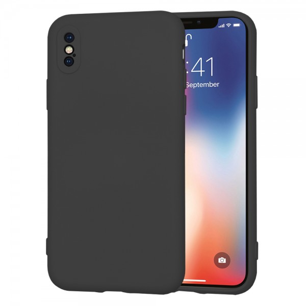 Techsuit SoftFlex Back Cover Blach Θήκη σιλικόνης για iPhone X / iPhone XS Techsuit SoftFlex Back Cover Blach Θήκη σιλικόνης για iPhone X / iPhone XS