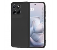 Techsuit SoftFlex Back Cover Black Θήκη σιλικόνης για Motorola Edge 70 Fusion