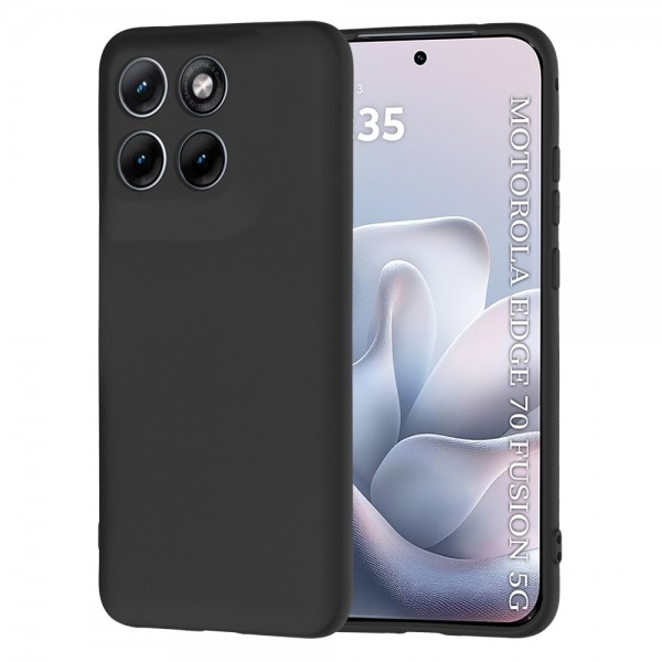 Techsuit SoftFlex Back Cover Black Θήκη σιλικόνης για Motorola Edge 70 Fusion Techsuit SoftFlex Back Cover Black Θήκη σιλικόνης για Motorola Edge 70 Fusion