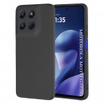 Techsuit SoftFlex Back Cover Black Θήκη σιλικόνης για Motorola Moto G37 / G37 Power / G47
