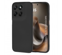Techsuit SoftFlex Back Cover Black Θήκη σιλικόνης για Motorola Moto G77 / G67
