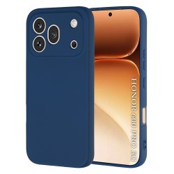 Techsuit SoftFlex Back Cover Blue Θήκη σιλικόνης για Honor 600 Pro