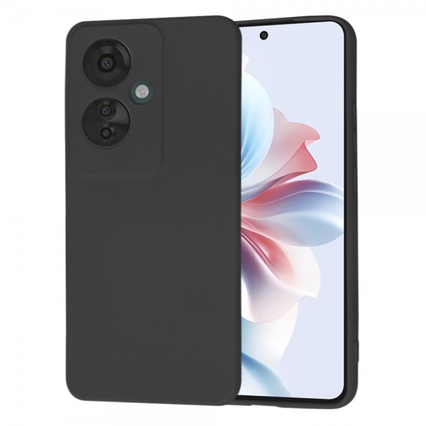 Techsuit SoftFlex Θήκη Σιλικόνης για Oppo Reno11 F - Μαύρο