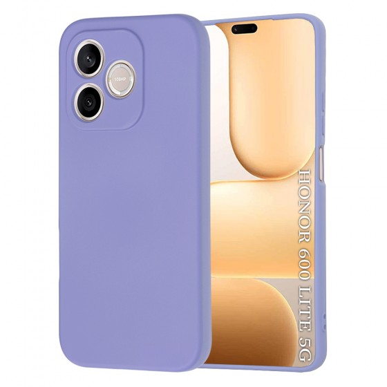 Techsuit SoftFlex Back Cover Light Purple Θήκη σιλικόνης για Honor 600 Lite