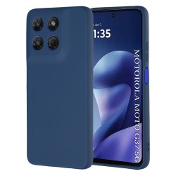 Techsuit SoftFlex Back Cover Navy Blue Θήκη σιλικόνης για Motorola Moto G37 / G37 Power / G47