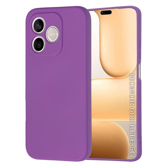 Techsuit SoftFlex Back Cover Purple Θήκη σιλικόνης για Honor 600 Lite