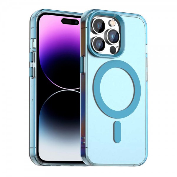 Θήκη Techsuit CandyCase MagSafe για iPhone 14 Pro Max Μπλε Θήκη Techsuit CandyCase MagSafe για iPhone 14 Pro Max Μπλε