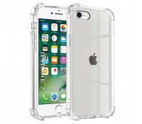 Techsuit - Shockproof Clear Silicone - iPhone 7 / iPhone 8 / iPhone SE 2, SE 2020 / iPhone SE 3, SE 2022 - Clear