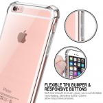 Techsuit - Shockproof Clear Silicone - iPhone 7 / iPhone 8 / iPhone SE 2, SE 2020 / iPhone SE 3, SE 2022 - Clear