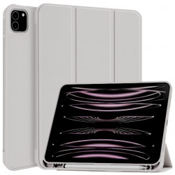 Techsuit Flip Cover Σιλικόνης Ανθεκτική Γκρι (iPad Pro 2018 12.9" / iPad Pro 2020 12.9" / iPad Pro 2021 12.9" / iPad Pro 2022 12.9'')