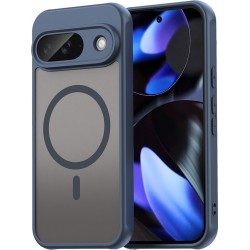 Techsuit Halofrost Magsafe Back Cover Σιλικόνης Navy Μπλε για το Google Pixel 9