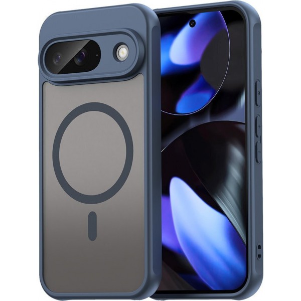 Techsuit Halofrost Magsafe Back Cover Σιλικόνης Navy Μπλε για το Google Pixel 9