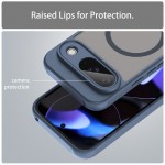 Techsuit Halofrost Magsafe Back Cover Σιλικόνης Navy Μπλε για το Google Pixel 9