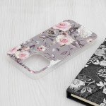 Techsuit Marble Series Back Cover Πλαστικό / Σιλικόνης για το iPhone 15 Pro Max, Bloom of Ruth Gray Techsuit Marble Series Back Cover Πλαστικό / Σιλικόνης για το iPhone 15 Pro Max, Bloom of Ruth Gray