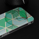 Techsuit Marble Series Back Cover Πλαστικό / Σιλικόνης για το iPhone 15 Pro Max, Green Hex Techsuit Marble Series Back Cover Πλαστικό / Σιλικόνης για το iPhone 15 Pro Max, Green Hex