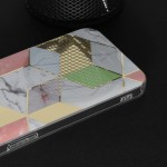 Techsuit Marble Series Back Cover Πλαστικό / Σιλικόνης για το iPhone 15, Purple Hex Techsuit Marble Series Back Cover Πλαστικό / Σιλικόνης για το iPhone 15, Purple Hex