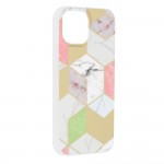 Techsuit Marble Series Back Cover Πλαστικό / Σιλικόνης για το iPhone 15, Purple Hex Techsuit Marble Series Back Cover Πλαστικό / Σιλικόνης για το iPhone 15, Purple Hex