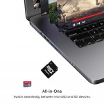 Techsuit - Memory Card THCM27 (THCM27256) - with Adapter, MicroSDHC, Class 10, 256GB - Purple