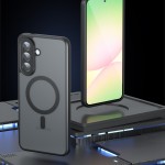 Θήκη Tech-Suit Pure Frost MagSafe για Samsung Galaxy A57 5G, Μαύρη Frosted
