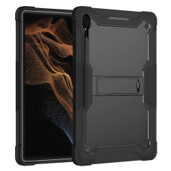 Techsuit Screen Protector και Back Cover Ανθεκτική Θήκη σε Μαύρο για το Samsung Galaxy Tab S8 Ultra, Samsung Galaxy Tab S9 Ultra και το Samsung Galaxy Tab S10Ultra