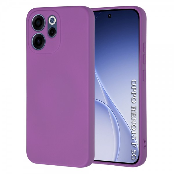 Techsuit SoftFlex Back Cover Purple Θήκη σιλικόνης για Oppo Reno15 F / Reno15 FS 5G Techsuit SoftFlex Back Cover Purple Θήκη σιλικόνης για Oppo Reno15 F / Reno15 FS 5G