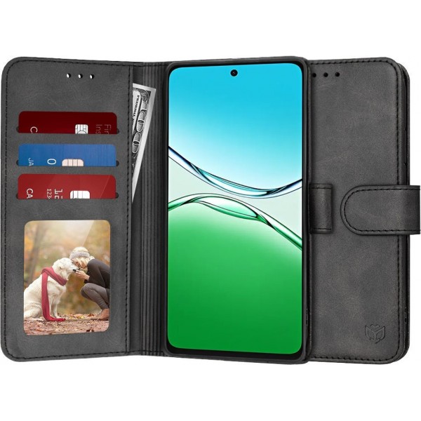 Techsuit - Diary Book - Oppo A5 4G / A5 5G - Black