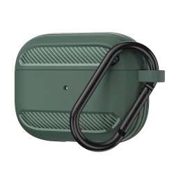 Techsuit Carbon Θήκη Σιλικόνης σε Πράσινο χρώμα για Apple AirPods 3