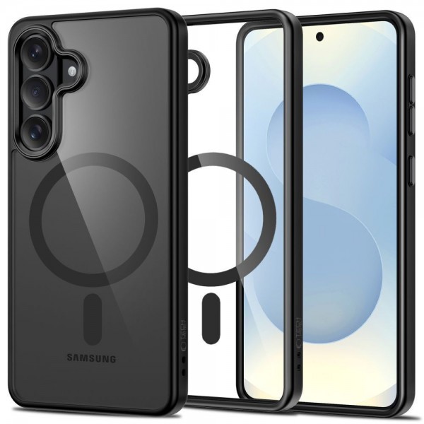 Tech-Protect Magmat MagSafe Back Cover Σιλικόνης / Πλαστικό Black Clear για Galaxy S26