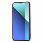 Θήκη Σιλικόνης Techsuit SoftFlex για Xiaomi Redmi Note 13 4G, Δαμασκηνί Κόκκινο