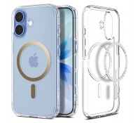 Θήκη Spigen Ultra Hybrid MagSafe για iPhone 17 - Διαφανές/Χρυσό