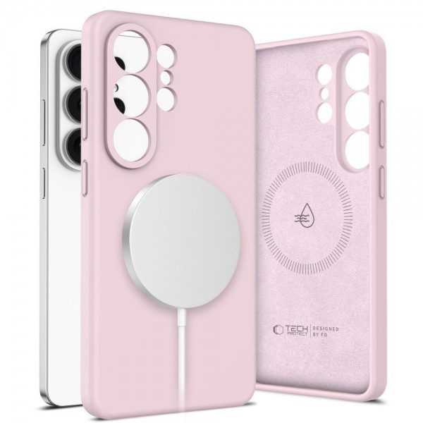 Θήκη Tech-Protect Silicone MagSafe για Samsung Galaxy S26 Ultra - Pink Pearl