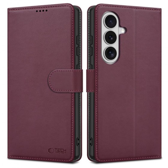 Θήκη Tech-Protect Wallet για Samsung Galaxy S26 Mulberry