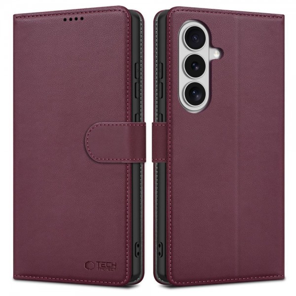 Θήκη Tech-Protect Wallet για Samsung Galaxy S26 Mulberry