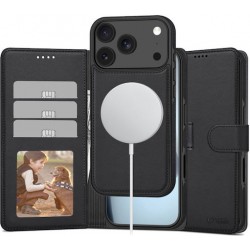 Θήκη Tech-Protect Wallet Magsafe για Apple iPhone 17 Pro, Μαύρη