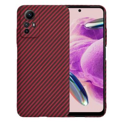 Θήκη Techsuit Carbonite Fibershell για Xiaomi Redmi Note 12S - Κόκκινο