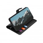 Θήκη Techsuit Leather Folio για Oppo A5 Pro 4G, Μαύρη